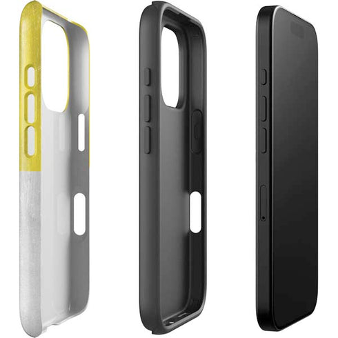 Vatican City Flag Distressed iPhone 16 Pro Max Impact Case